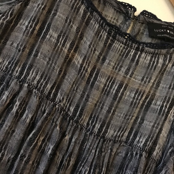 ✨ lucky plaid boho blouse - Picture 4 of 5